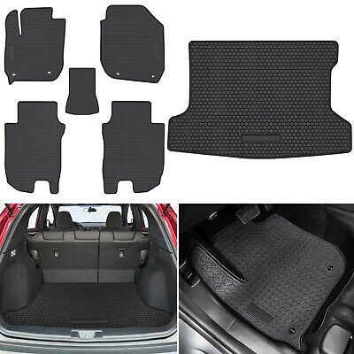 outlet sale E-cowlboy Front and Rear Seat Floor Mats& Rear Cargo Liner  Trunk Mats Set Latex Odorless Flexible fit All Weather for 2015-2019 Jeep  Renegade first-class quality -www.ust.edu