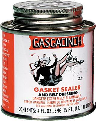 Gasgacinch 440-A Gasket Sealant And Belt Dressing 4oz Brush Top Bottle -  Kartek Off-Road