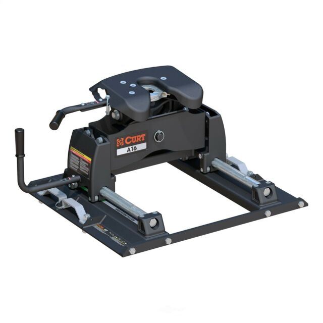E16 5th Wheel Hitch with Roller & Rails SKU #16616 for 19.96 by CURT  Manufacturing