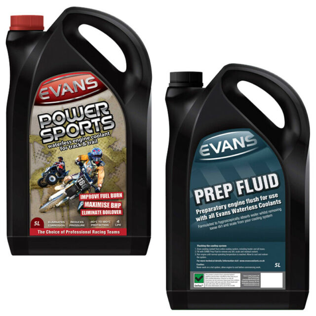 Evans Powersports Motorcycle Motorbike Waterless Engine Coolant 5 Litre Red  for sale online | eBay