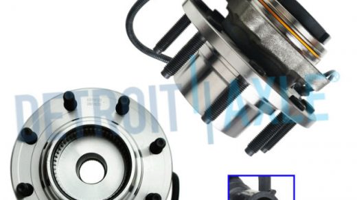 Buy Detroit Axle - 4x4 Front Wheel Hub Bearing Assembly for 1994-99 Dodge  Ram 1500 Non-ABS - 2pc Set Online in UK. B006WQST7M