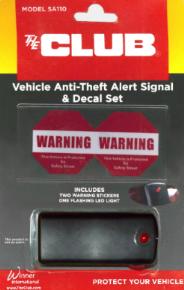 Vehicle Anti-Theft Alert Signal and Decal Set – Winner International Online  Store