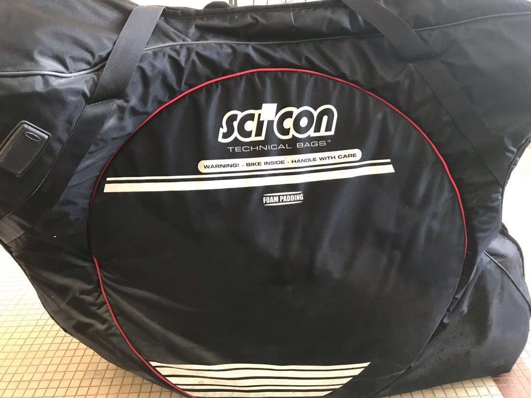 Scicon Aerocomfort Plus Bike Travel Bag, Sports Equipment, Bicycles &  Parts, Bicycles on Carousell