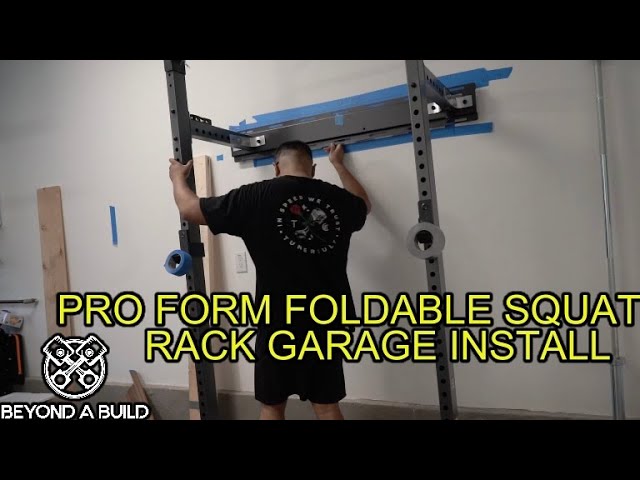 Pro Form Garage Wall Rack Install | #SampagaTrapHouse | Beyond A Build -  YouTube