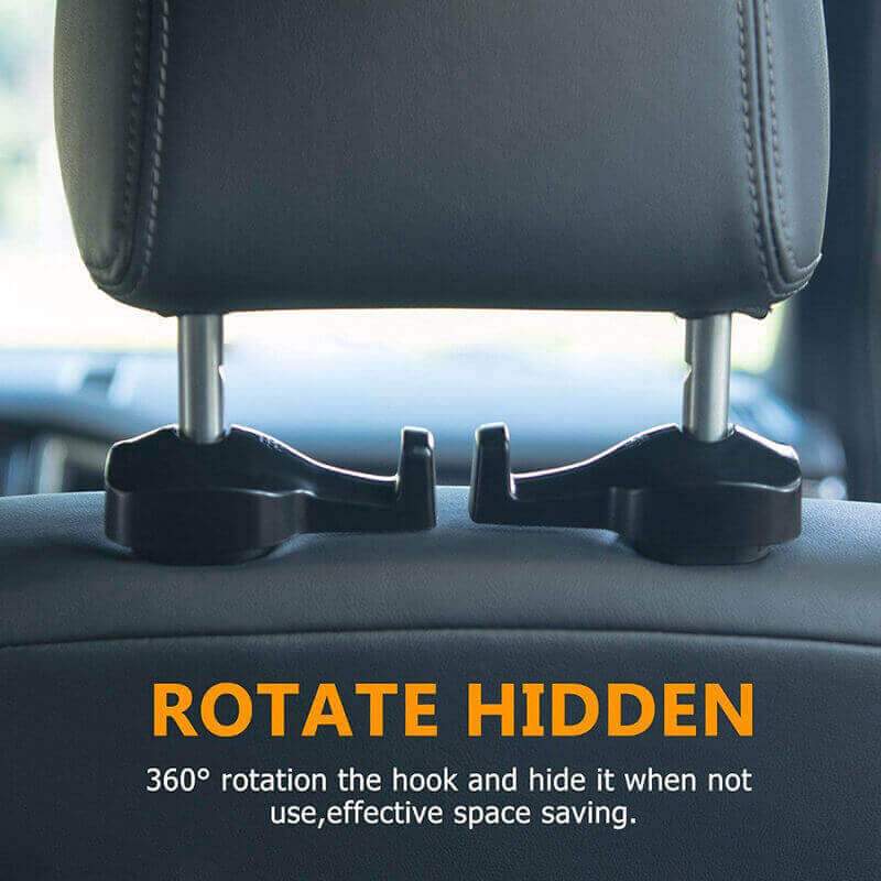 Car Headrest Hooks Hangers IPELY Purse Storage Holder Hooks For Car