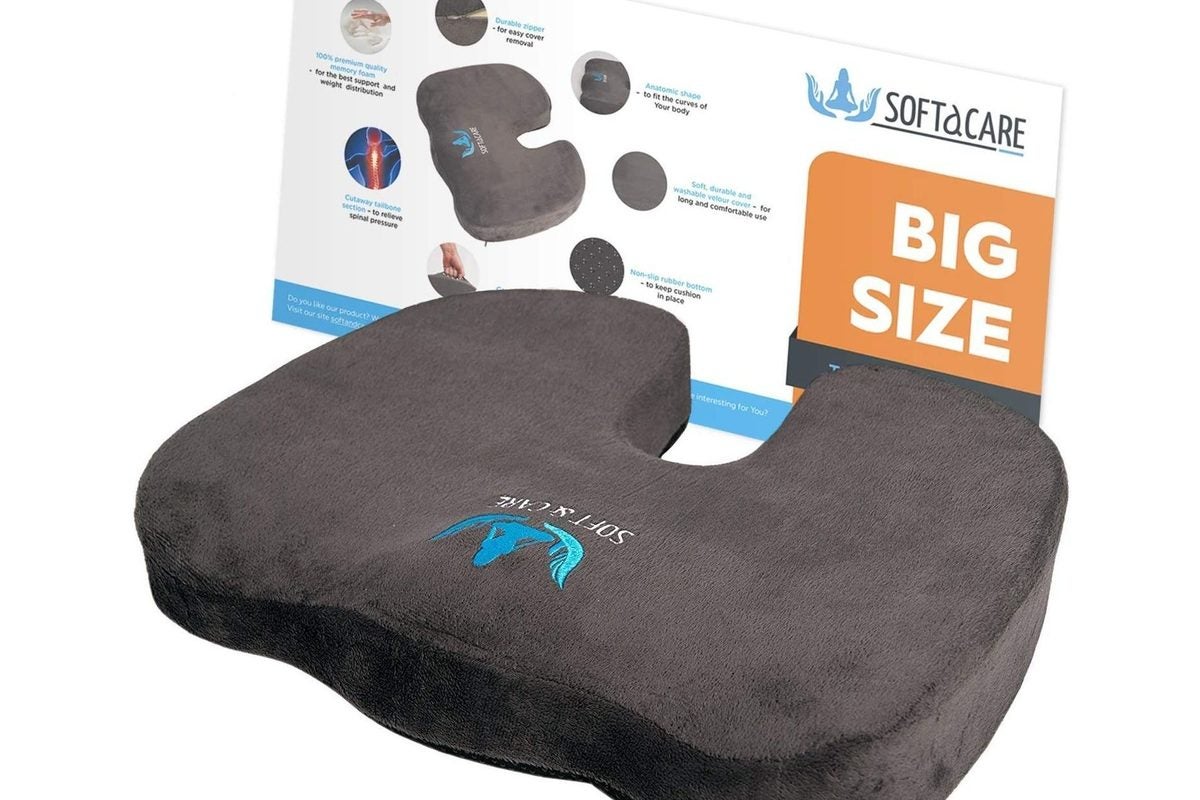 Make your home workspace more comfortable with this Softacare seat cushion  | PCWorld