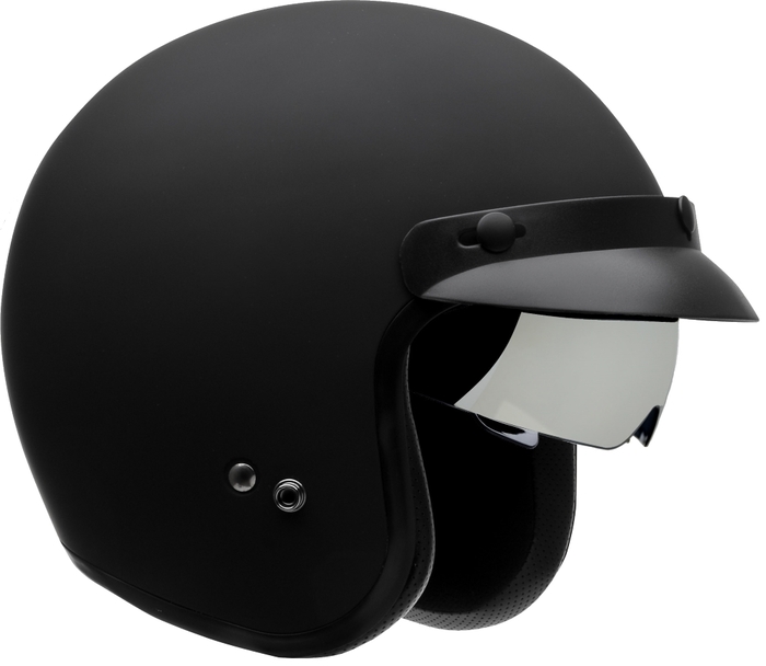 Vega X390 Open Face Helmet (Matte Black, Large) | Soaring Helmet Corp. dba Vega  Helmet