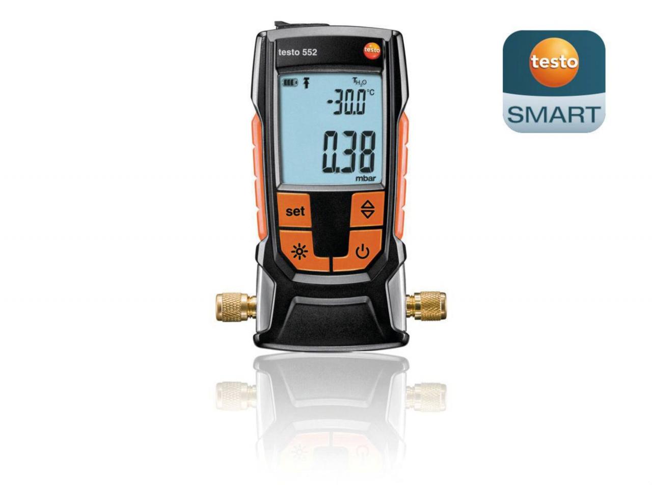 testo 552 digital vacuum gauge with Bluetooth® / Testo AG | Pressure  measurement | Commissioning - Refrigeration system commissioning |  Commissioning | Applications | Testo Ltd
