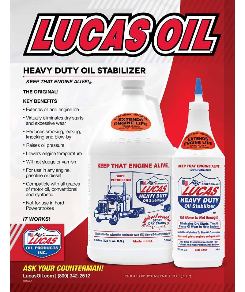 Lucas Oil 10001 Heavy Duty Oil Stabilizer 1qt – AEPERF
