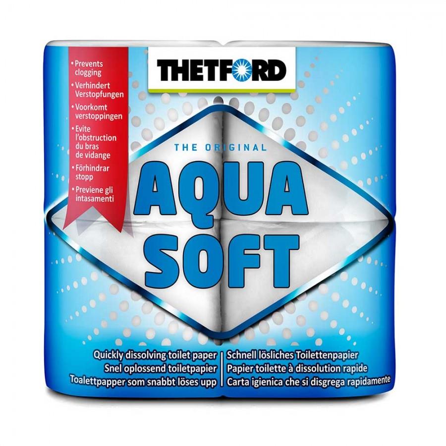 Thetford Aqua Soft Toilet Rolls (4 rolls) | Thetford Code: 30010 | Toilet  Chemicals | Leisureshopdirect