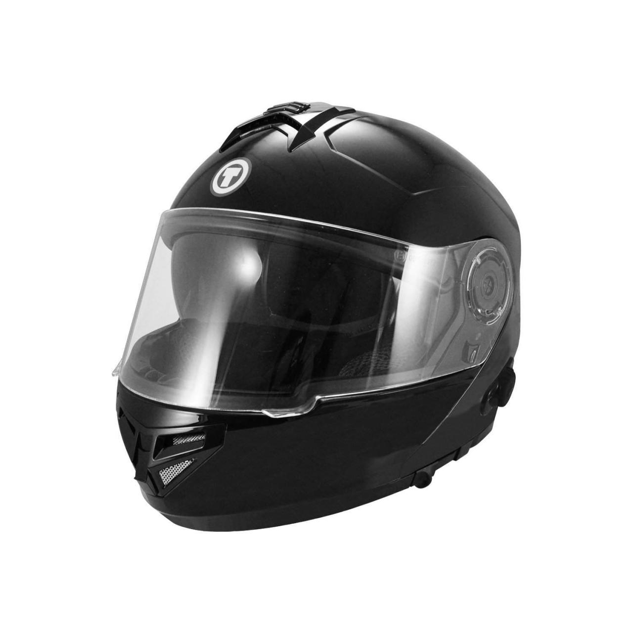 Buy TORC T27 Full Face Modular Helmet with Integrated Blinc Bluetooth  (Gloss Black X-Small), Features, Price, Reviews Online in India - Justdial
