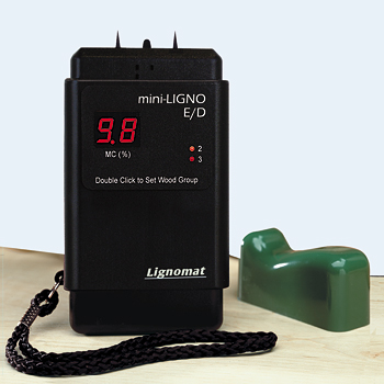 Lignomat's mini-Ligno E/D, Wood Moisture Meter