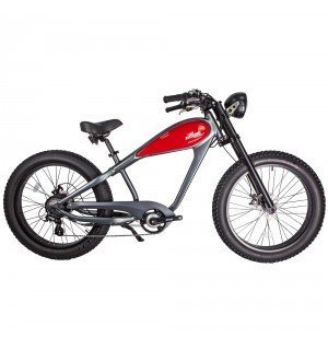CIVI BIKES 750W Cheetah - The Cafe Racer Fat Tire Electric Bike - Electric  Bikes London