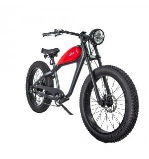 CIVI BIKES 750W Cheetah - The Cafe Racer Fat Tire Electric Bike - Electric  Bikes London