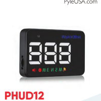 Pyle PHUD12 Vehicle Speed & GPS Compass HUD Monitor Owner's Manual |  Manualzz