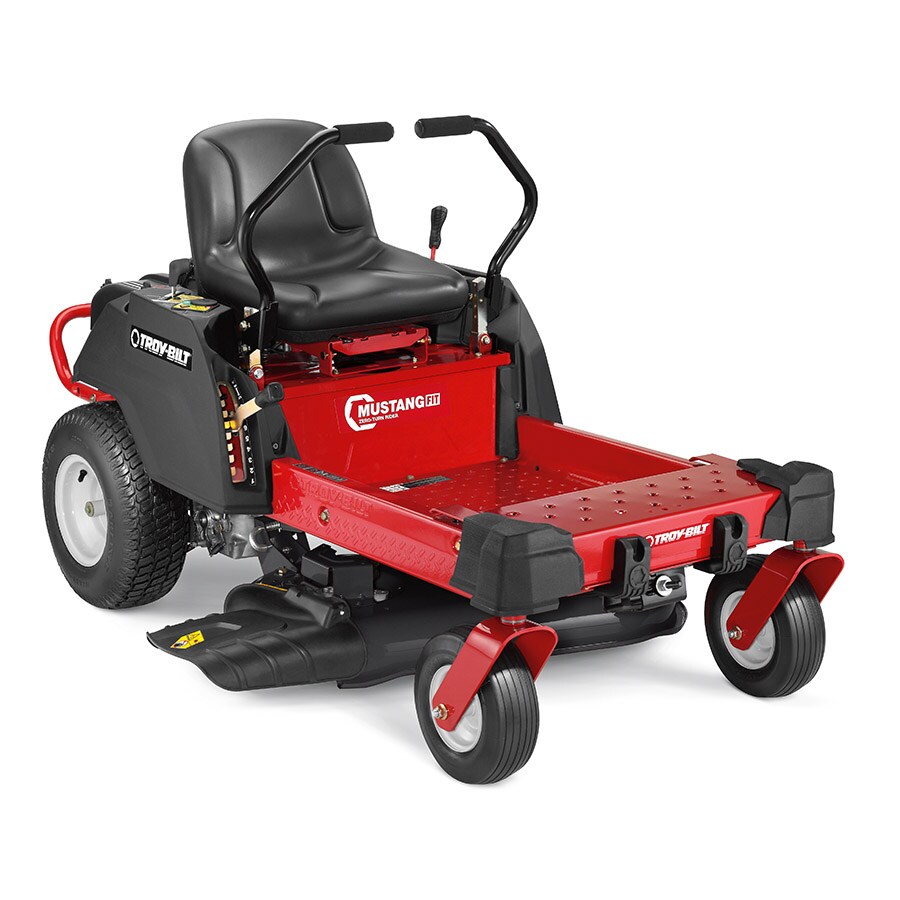 Troy-Bilt Mustang Fit 34-HP Dual Hydrostatic 34-in Zero-Turn Lawn Mower  with Mulching Capability (Kit Sold Separately) in the Zero-Turn Riding Lawn  Mowers department at Lowes.com