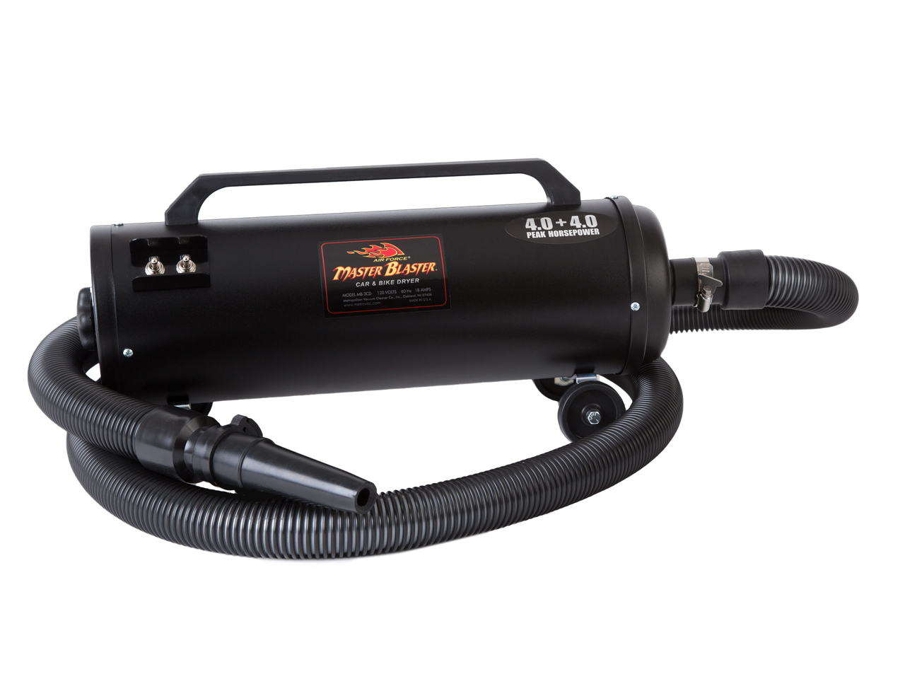 United States Air Force | MetroVac Air Force Master Blaster Revolution  With30′ Hose MB-3CDSWB Car Dryer