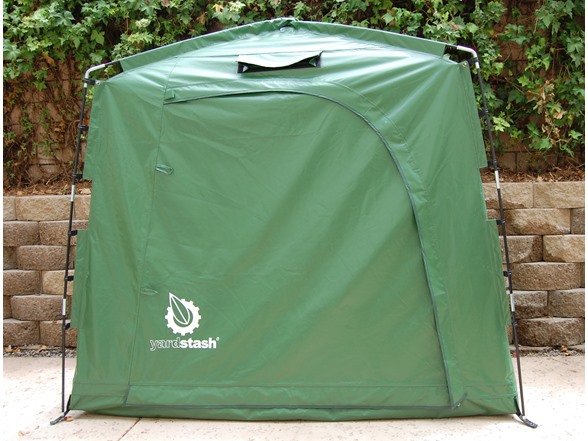 YardStash IV Outdoor Storage Shed Tent, Green