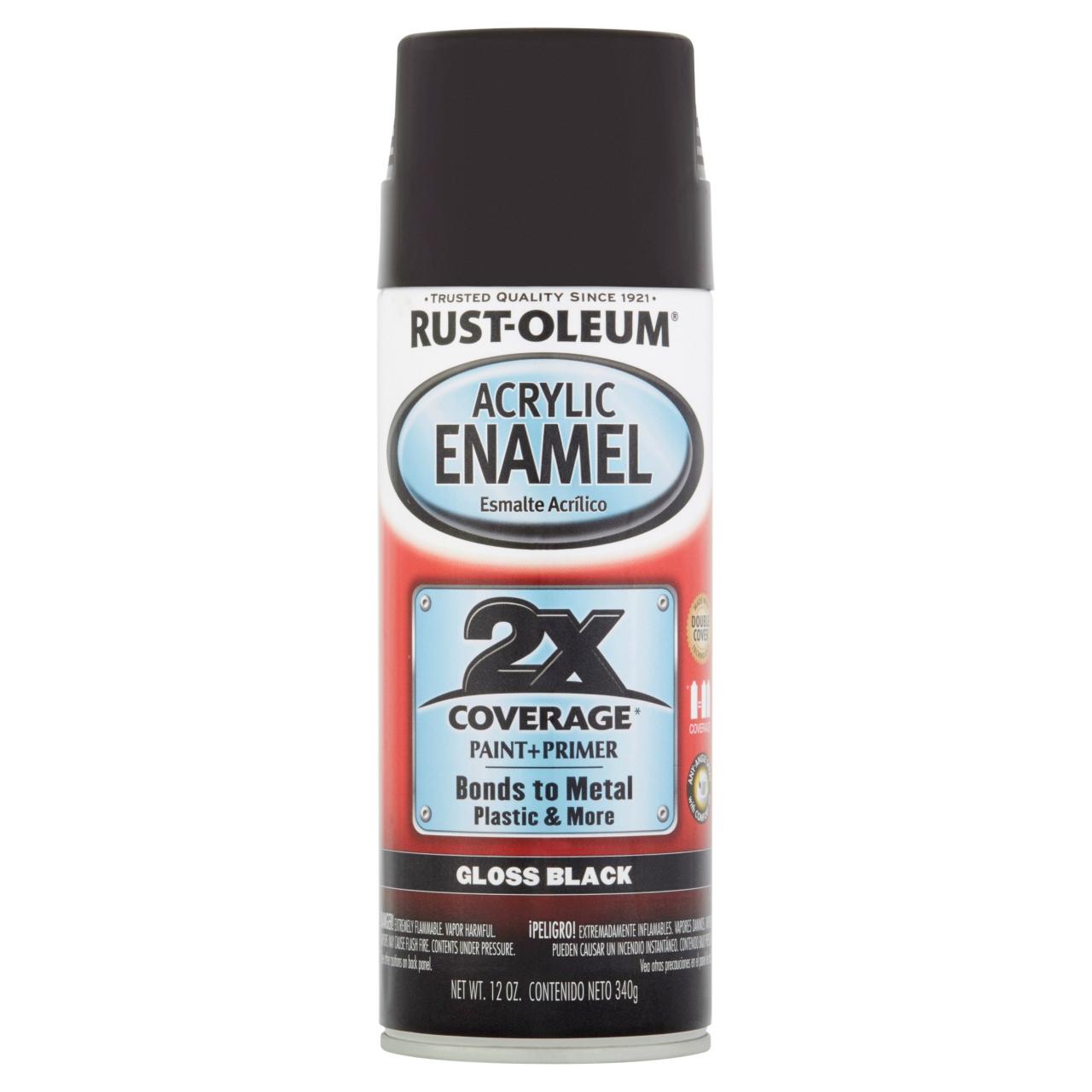 Buy Rust-Oleum 252462A2 Automotive Enamel Spray Paint, 2 Pack, Gloss Black,  2 Count Online in Italy. B08MWXX27X