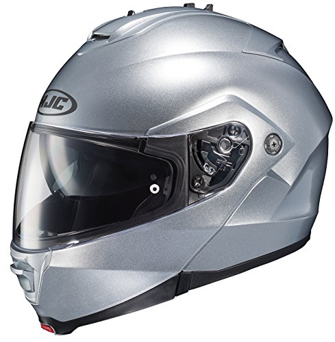 HJC IS-MAX II Modular Motorcycle Helmet (Silver, XX-Large) (980-576) –  thewilsonstop.com
