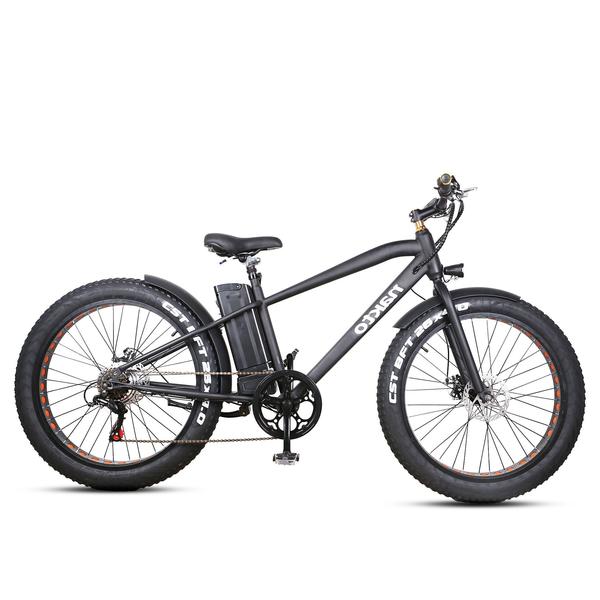 Outdoor Recreation Bikes nakto Fat Tire Electric Bike Beach Snow Bicycle  Fat Tire ebike 300W/350W/500W 36V/48V/8AH/10AH/12AH Electric Mountain  Bicycle with Shimano 6 Speeds Lithium Battery newsmada.com