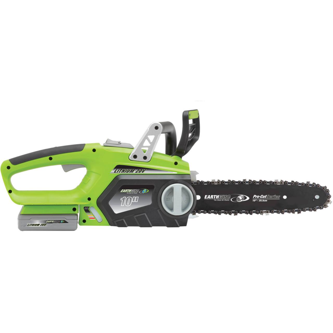 Earthwise LCS31010 Cordless Lithium Ion Chainsaw Review - Chainsaw Crazy |  Best Chainsaws