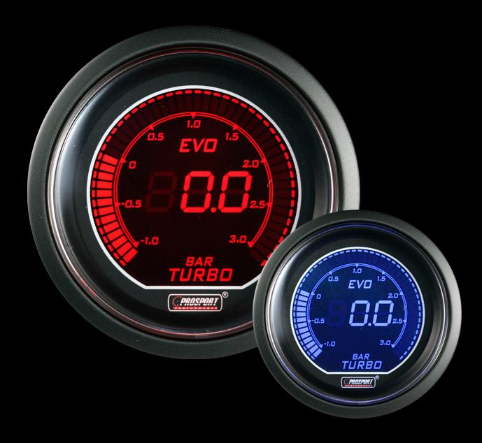 Buy Prosport Gauges EVO Series Red Blue Dual Color Digital Boost Gauge Kit  Online in Kazakhstan. B004MZYHJE
