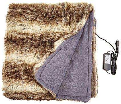 58 x 42.5 Inch Roadpro 12-Volt Polar Fleece Heated Travel Blanket, Interior  Accessories Automotive ekoios.vn
