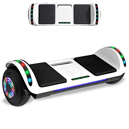 Amazon.com: Beston Sports Newest Generation Electric Hoverboard Dual Motors  Two Wheels Hoover Board Smart self Balancing Scooter with Built in Speaker  LED Lights for Adults Kids Gift (Black) : Sports & Outdoors