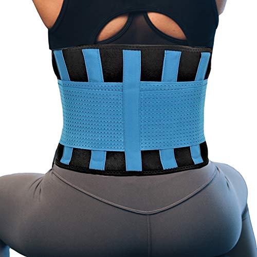 Review for Copper Compression Recovery Back Brace - Highest Copper Content Back  Braces for Lower Back Pain Relief. Lumbar Waist Support Belt Fit for Men +  Women. Small/Medium (Waist 28