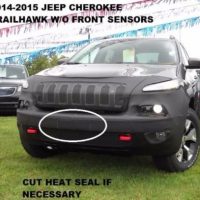 Lebra 2 piece Front End Cover Black - Car Mask Bra - Fits - 2014-2018 14-18  Jeep Cherokee Trailhawk (without front sensors)- Buy Online in Nicaragua at  desertcart.ni. ProductId : 41336379.