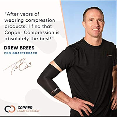 Copper Compression Recovery Back Brace - Highest Copper Content Back Braces  for Lower Back Pain Relief. Lumbar Waist Support Belt Fit for Men + Women.  Small/Medium (Waist 28