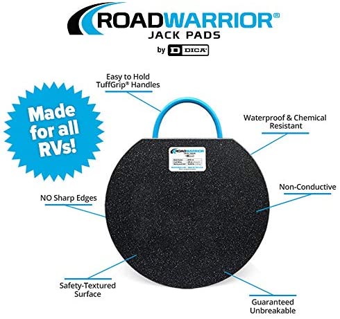 RoadWarrior Jack Pads Introduced to RV, OTR Trucking Markets – Rock Road  Recycle