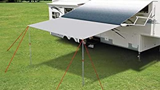 EZ Travel Collection Black RV Awning Shade Complete Kit 10 X 16 Sun Shade  Canopy Shelter RV Parts & Accessories hauglegesenter Awnings, Screens &  Accessories