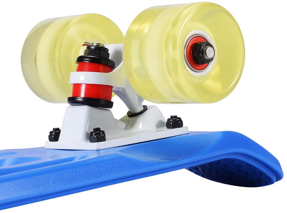 Buy Playshion Complete 22 Inch Mini Cruiser Skateboard for Beginner with  Sturdy Deck Online in Hong Kong. B08R6V4CXP