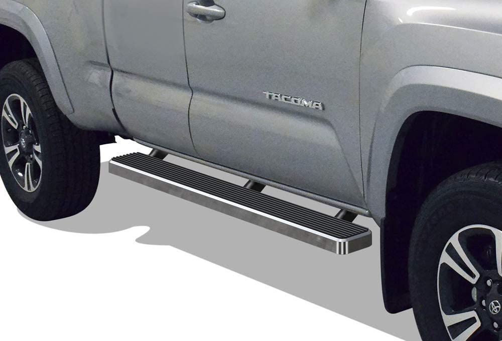 Buy APS iBoard Running Boards (Nerf Bars Side Steps Step Bars) Compatible  with Toyota Tacoma 2005-2021 Access Cab (Silver 5 inches) Online in  Vietnam. B013IM727K