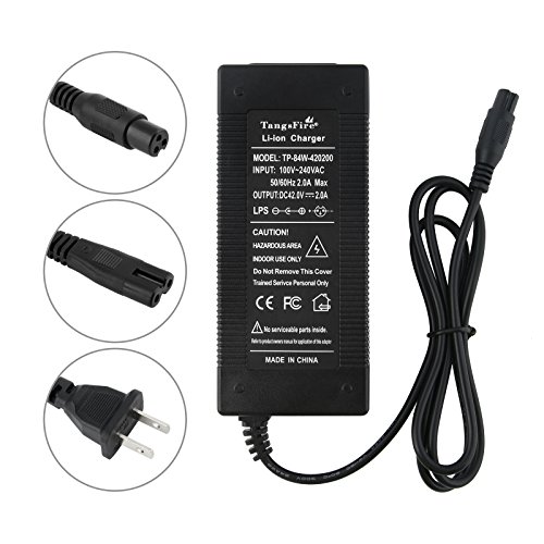 Buy 36V 2A Charger Output 42V for Electric Scorer 10S Lithium Battery Pack  RCA 10mm Lotus Plug Online in Hungary. B085RRBR2S