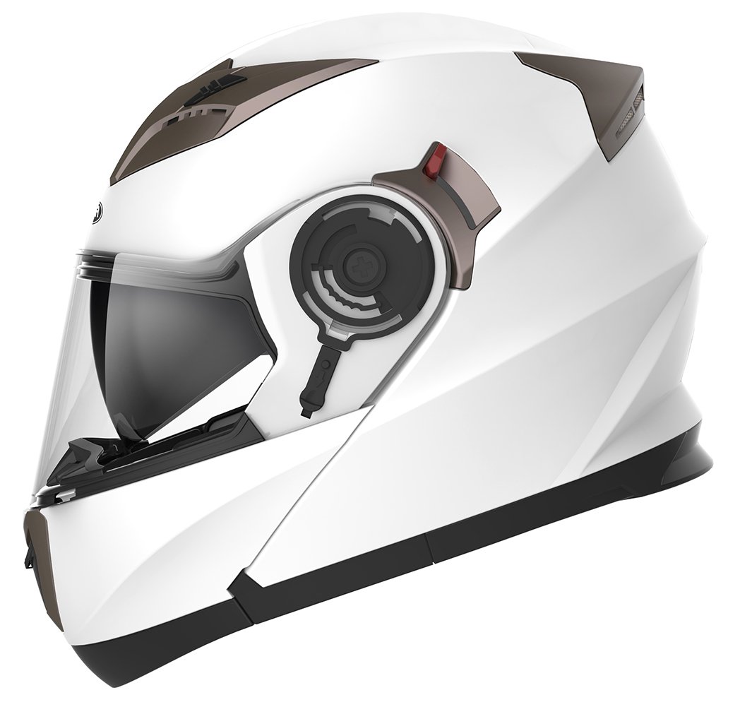 Motorbike Crash Modular Helmet ECE Approved - YEMA YM-925 Full Face Racing Motorcycle  Helmet with Sun Visor for Adult Men Women - White,S- Buy Online in Oman at  oman.desertcart.com. ProductId : 95393238.