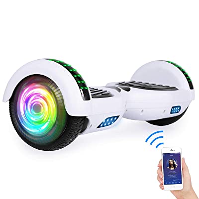 Buy SISIGAD Hoverboard Self Balancing Scooter 6.5 Two-Wheel Self Balancing  Hoverboard with Bluetooth Speaker for Adult Kids Gift Online in Vietnam.  B07MM12SY5