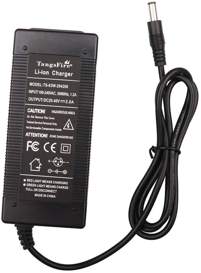 Tricycles, Scooters & Wagons tangsfire 36V Lithium Battery Charger Output  42V 2A for Electric Bike Batteries Pack DC 5.5mm2.1mm11mm Plug Scooters &  Equipment