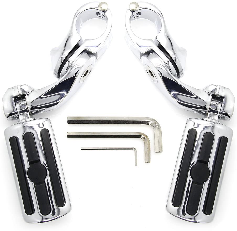 Buy KONDUONE Motorcycle Highway Pegs Foot Rests fit 1.25 Engine Guard Parts  Replacement for Harley Davidson Road Glide, Electra Glide, Road King,  Street Glide Online in Hong Kong. B073QM7VXK