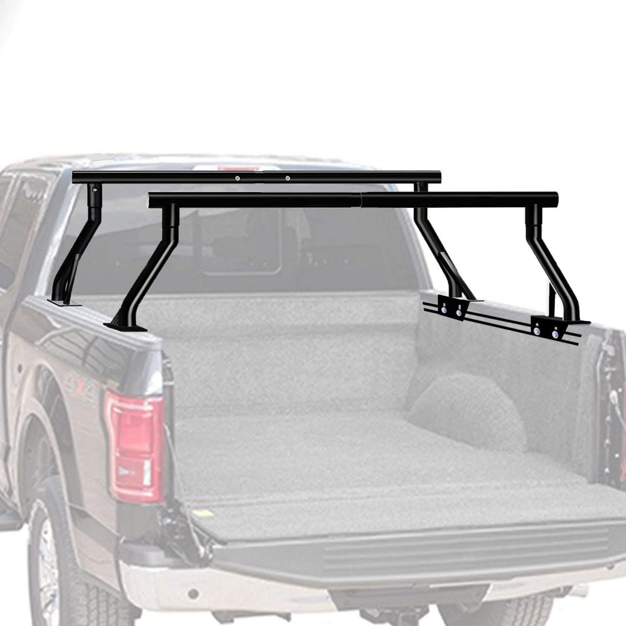 Buy TMS 800 LB Low Profile Extendable Non-Drilling Steel Pickup Truck Bed  Rack with Window Protector Headache Rack Sport Bar Rooftop Tent 2 Bar Set  (Sportbar, 21'') Online in Turkey. B08PC8YCYG
