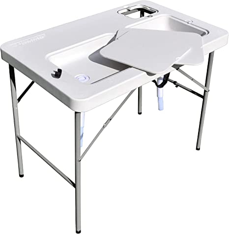 Coldcreek Outfitters Outdoor Washing Table, Sink, Portable and Foldable,  Large Dual-Sink Design : Amazon.co.uk: Sports & Outdoors