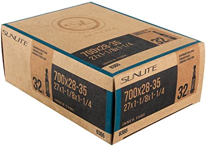 Buy Street Fit 360 Bicycle Tube, 700 x 35-40 (27 x 1-3/8) Schrader Valve  32mm, Sunlite Online in Indonesia. B00NJXAHQM