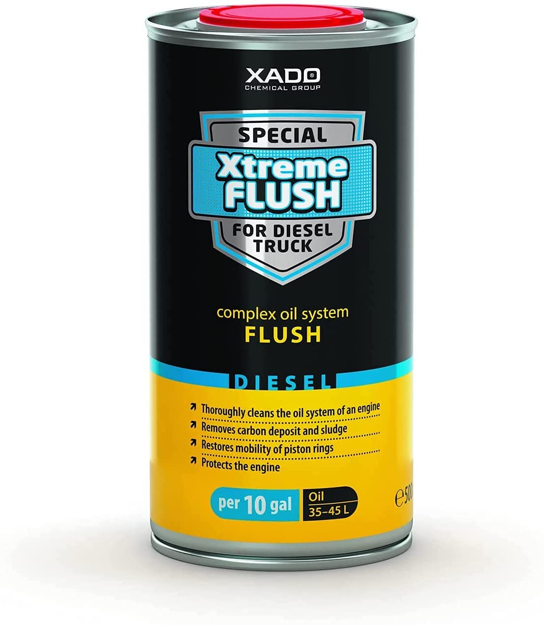 Buy XADO Special Xtreme Diesel Truck Engine Oil System Flush (Can, 500ml)  Online in Finland. B01MSLEFUF