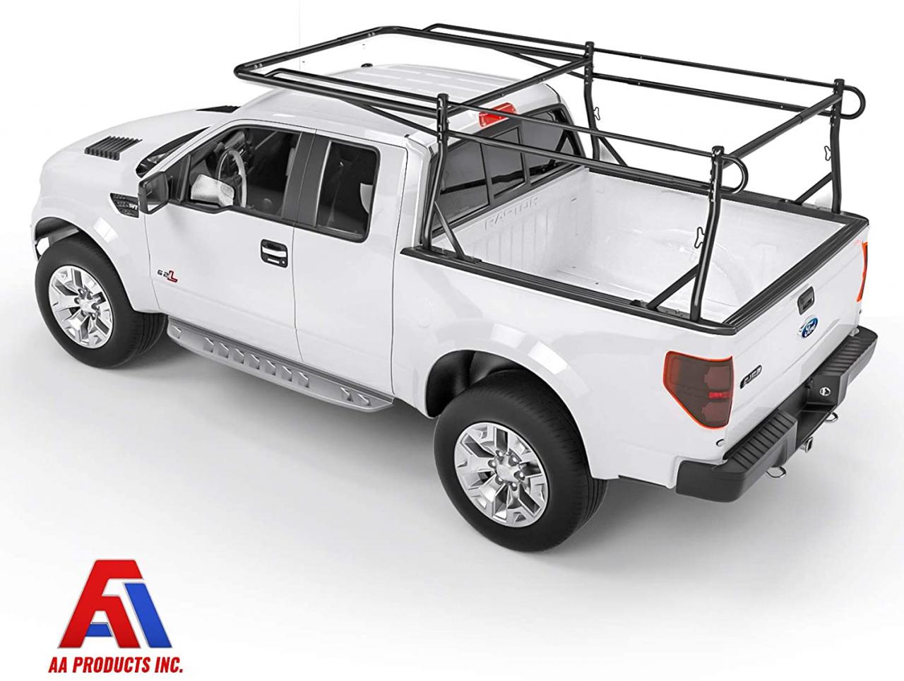 Buy AA-Racks Model X39 Short Bed Truck Ladder Rack Side Bar with Long Cab  Ext.-Matte Black Online in Vietnam. B01AOG8V2I