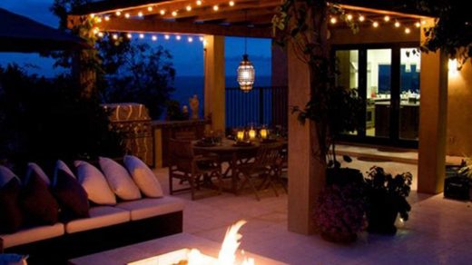 Buy Brightown Outdoor String Lights 25FT G40 Globe Patio Lights with 27  Edison Glass Bulbs(2 Spare), Waterproof Connectable Hanging Light for  Backyard Porch Balcony Party Decor, E12 Socket Base,Black Online in Vietnam.