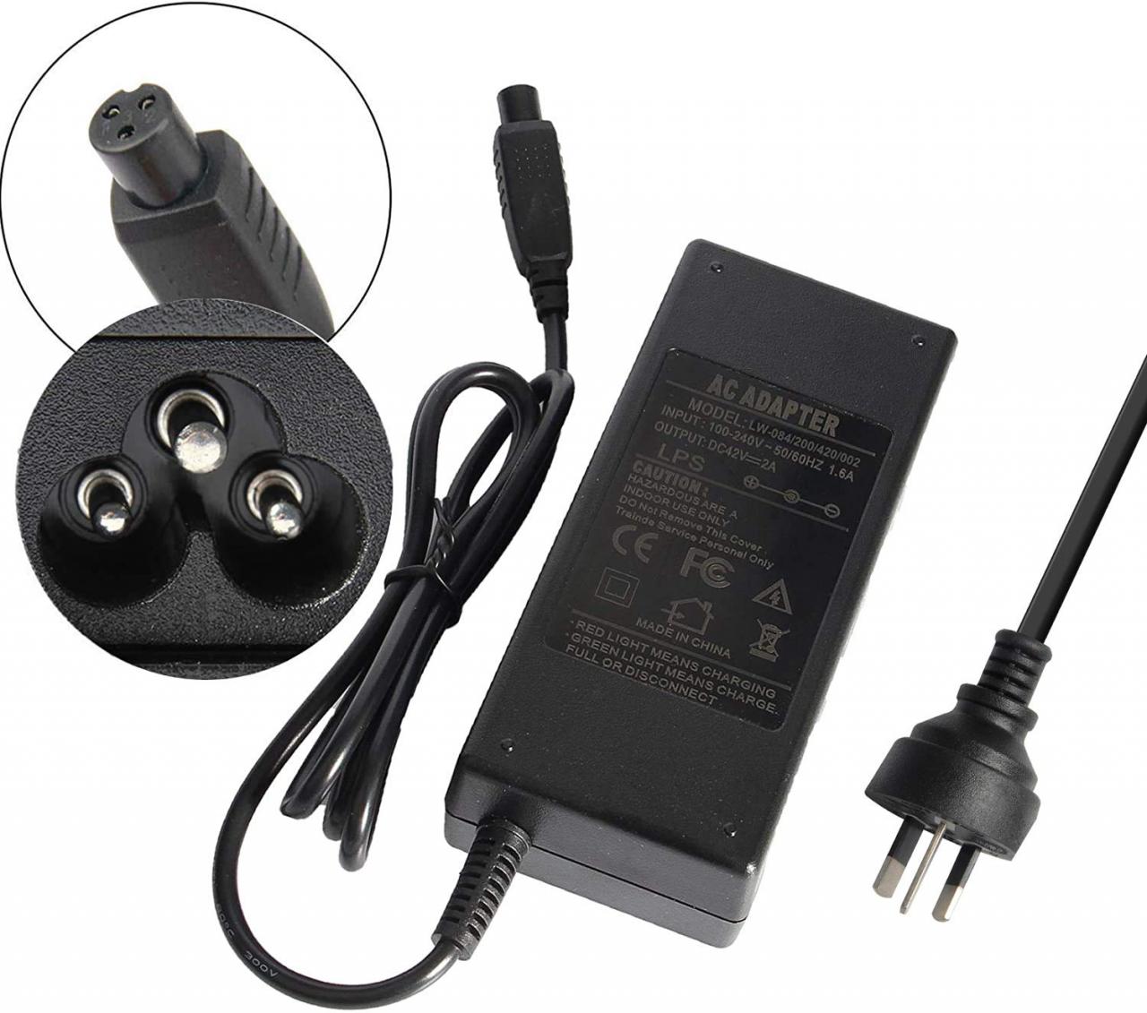 Universal Charger Adapter for Hoverboard Smart Balance Scooter 2-Wheel 42V  2A US- Buy Online in Azerbaijan at azerbaijan.desertcart.com. ProductId :  107295971.
