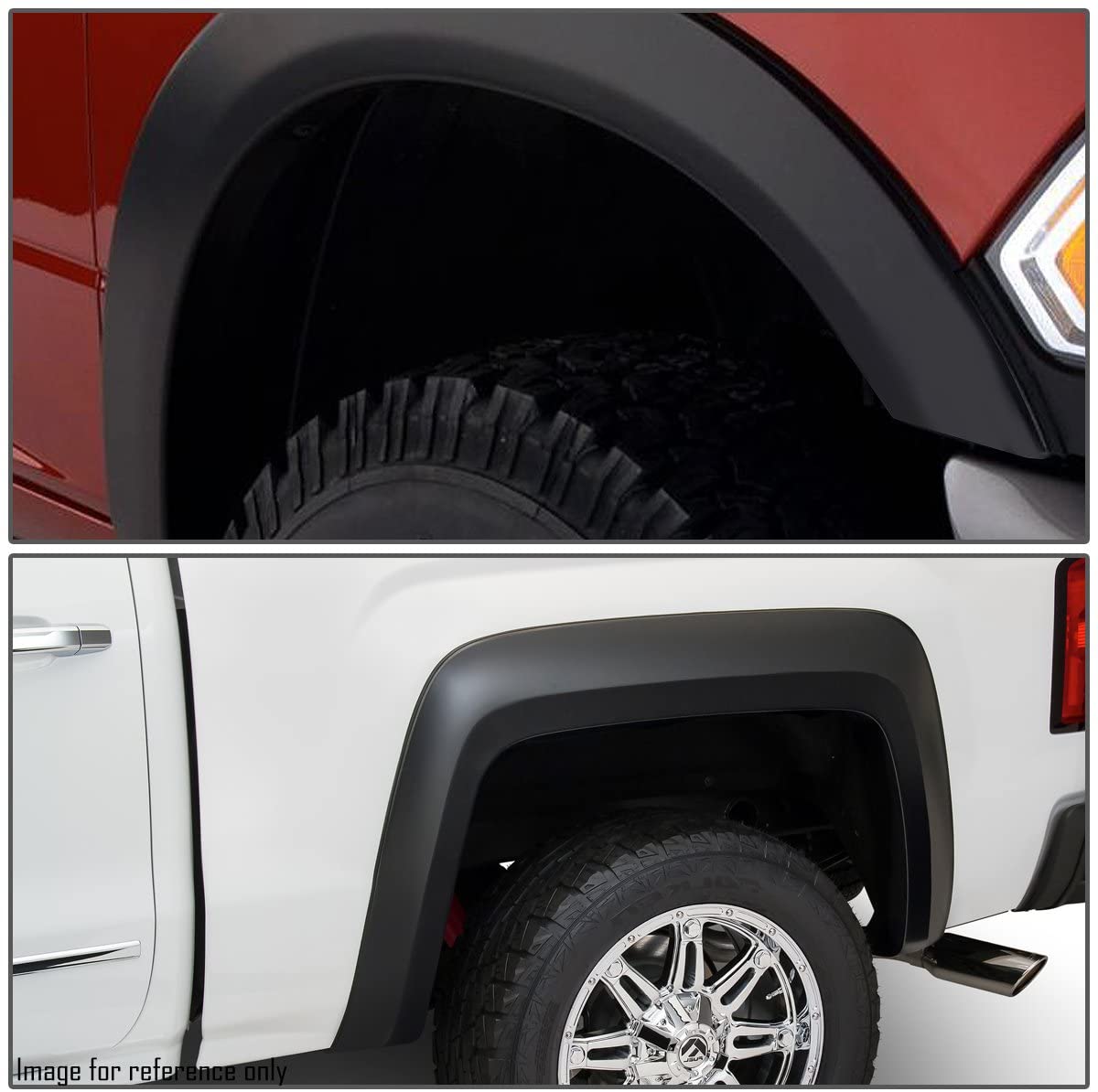 Buy Factory Style 4pcs Paintable ABS Smooth Wheel Fender Flares Replacement  for Dodge Ram 1500 2500 3500 02-09 Fleetside Bed Online in Taiwan.  B073YJZTGK
