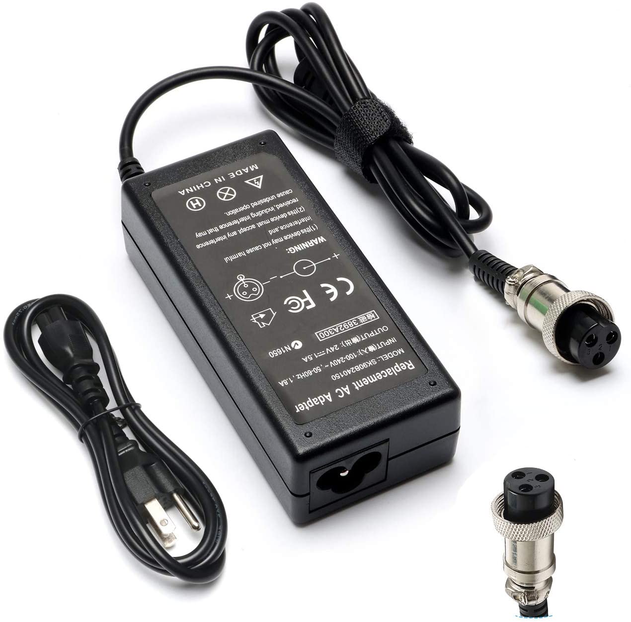 Buy Janboo 24V Scooter Battery Charger for Razor E100 E200 E200S E175 E300  E300S E125 E150 E500 PR200 E225S E325S MX350 MX400 Charger Power Supply Cord  Online in Vietnam. B08882NKP7
